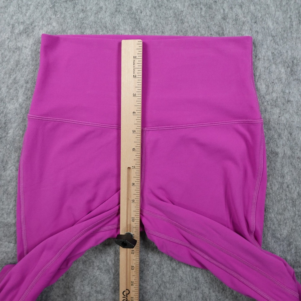 Lululemon Leggings Womens 6 Pink Align Pant 28" Yoga Soft Run Gym Workout - Picture 4 of 10